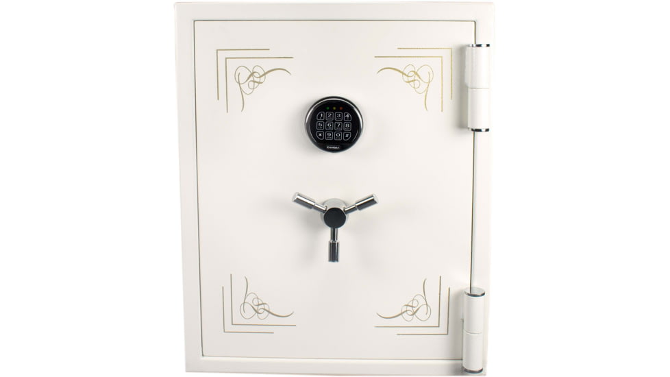 Barska Fireproof Jewelry Safe, Keypad, 2,75 Cu, White, Large, AX13614