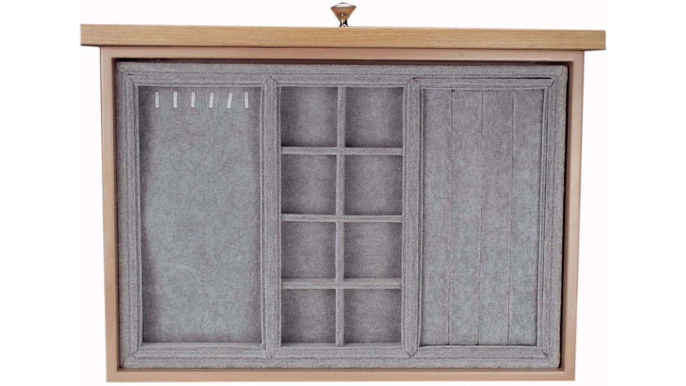 Barska Fireproof Jewelry Safe, Keypad, 2,75 Cu, White, Large, AX13614