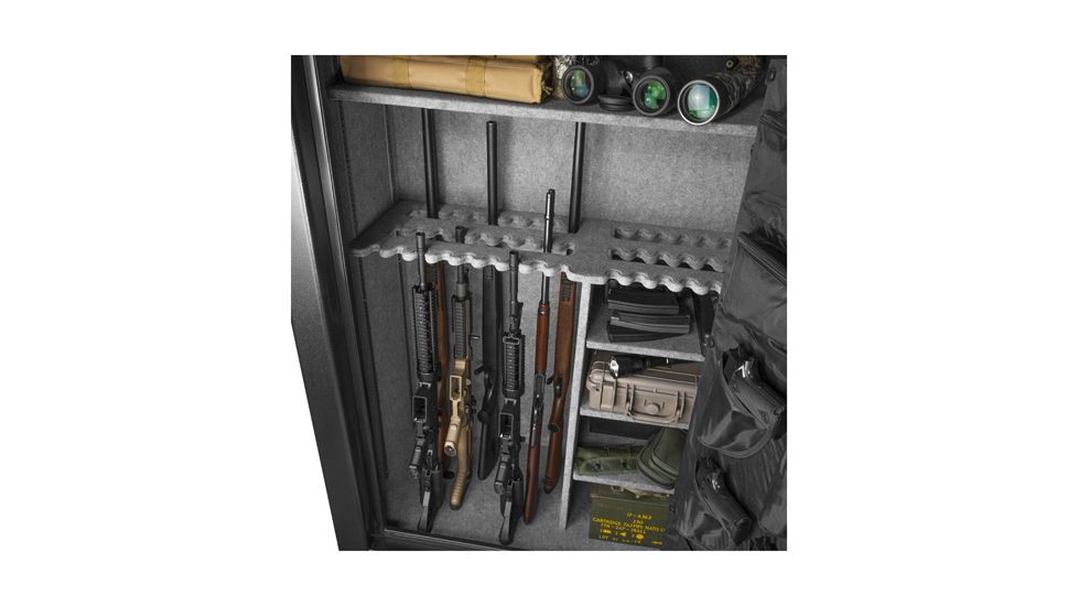 Barska FV-3000 Fire Safe 45-Rifle Vault, L x W x H- 40 in. x 22 in. x 59.06 in. Outer Size, 193867
