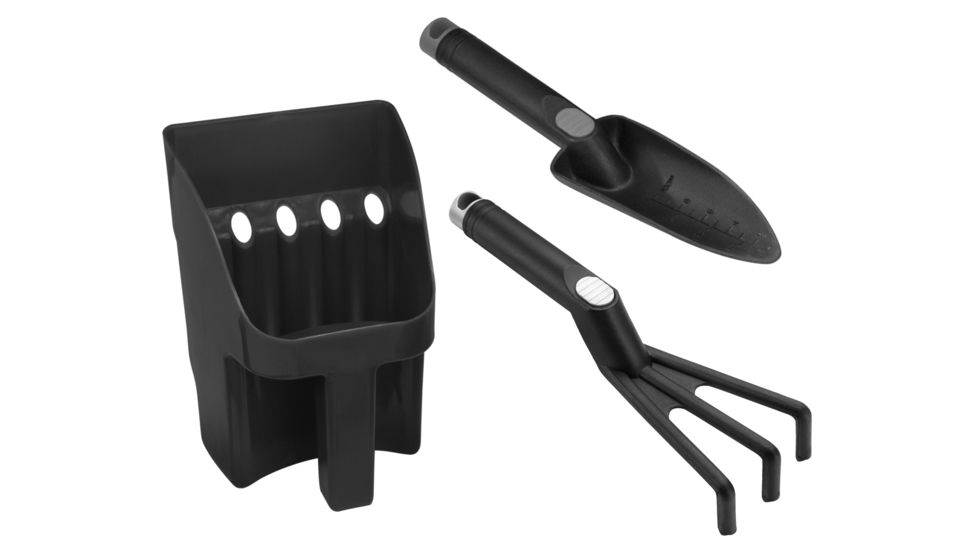 Winbest Metal Detector Shifter Shovel and Rake, Black AF12270