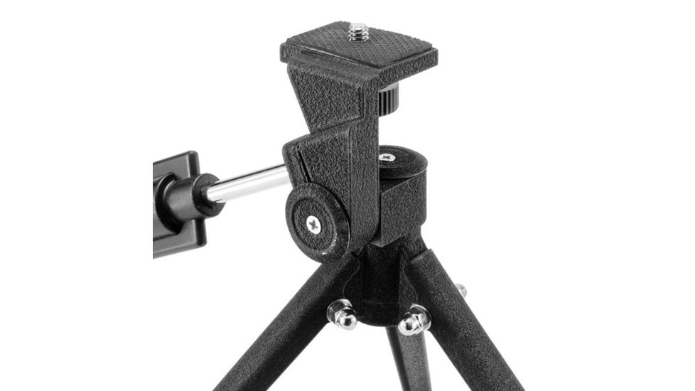 Barska Metal Table Top Tripod, Standard 1/4-20 UNC Threading, No-Slip Rubber Feet,, Black AF12652