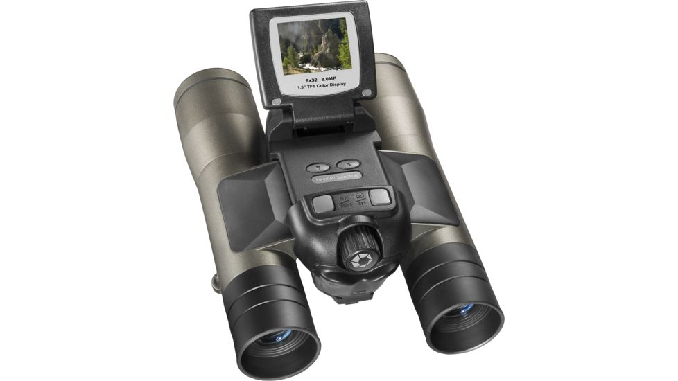 Barska Point n View 8x32 Digital Camera Roof Prism Binoculars w/ 1.5in LCD Screen AH11410