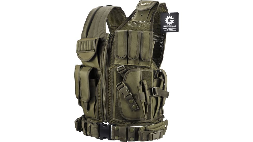 Loaded Gear VX-200 Loaded Gear Tactical Vest,OD Green BI12332