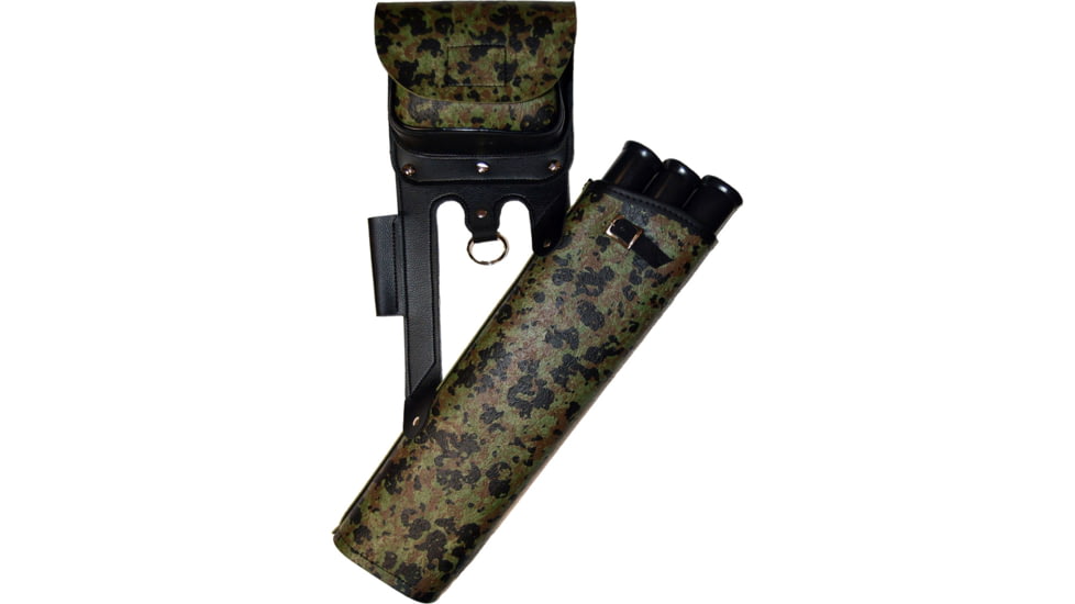 Bateman Superwear RQ Target Hip Quiver, Camouflage, 3 Tube, SW15RQC