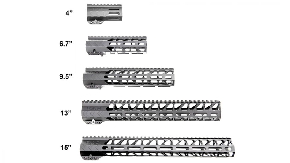 BATTLE 9.5 MLOK FF HANDGUARD, BAD-WH9.5-MLOK