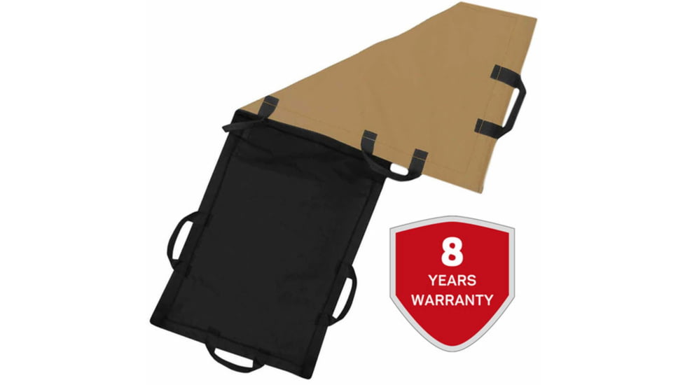 Battle Steel Battle Steel Ballistic Blanket, Level IIIA, 2' x 6', Coyote/Black, BATTLESTEEL-BBIIIA62-COYOTE