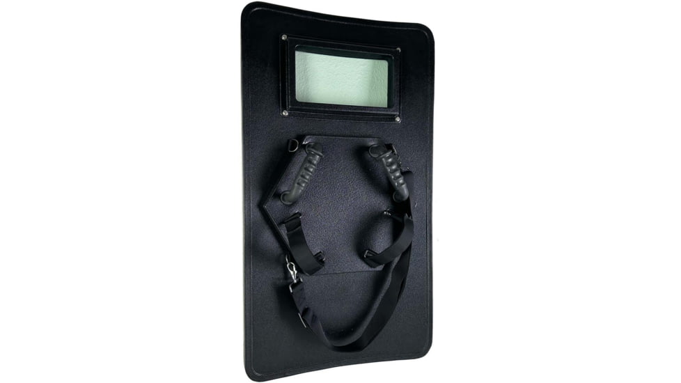 Battle Steel Ballistic Shield W/ Xl Viewport - Level Iii - 36x20 - BattleSteel-605-03