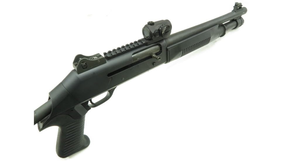 Battle Steel Benelli M4 Top Rail W/ Integrated Aimpoint &amp; Holosun Micro Sight Base - BATTLESTEEL-418777