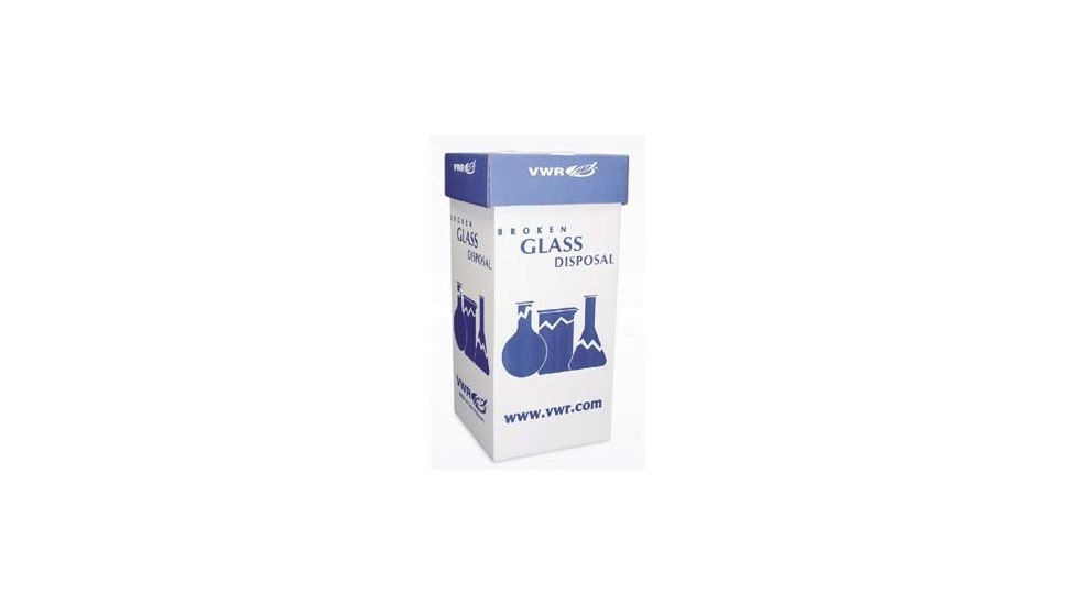 Bel-Art Broken Glass Disposal Carton 246531001 Floor Disposal Box