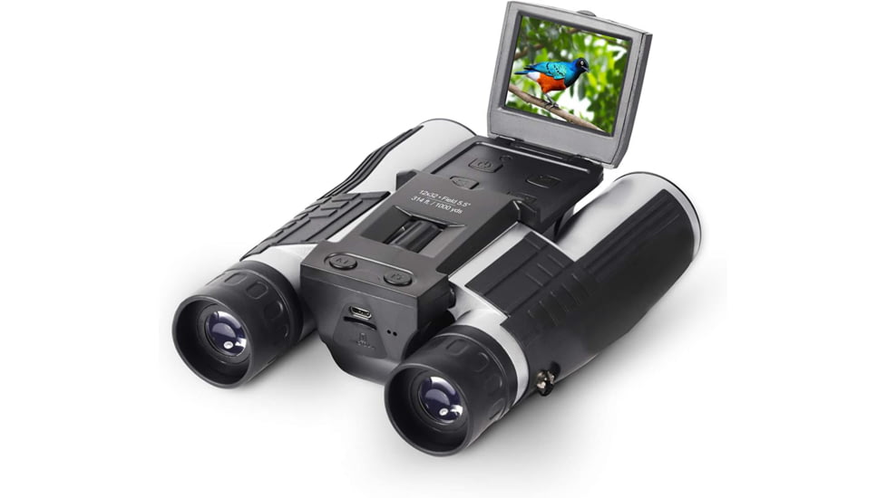 Bell+Howell Digital Camera Binoculars, Black, BH1232HD