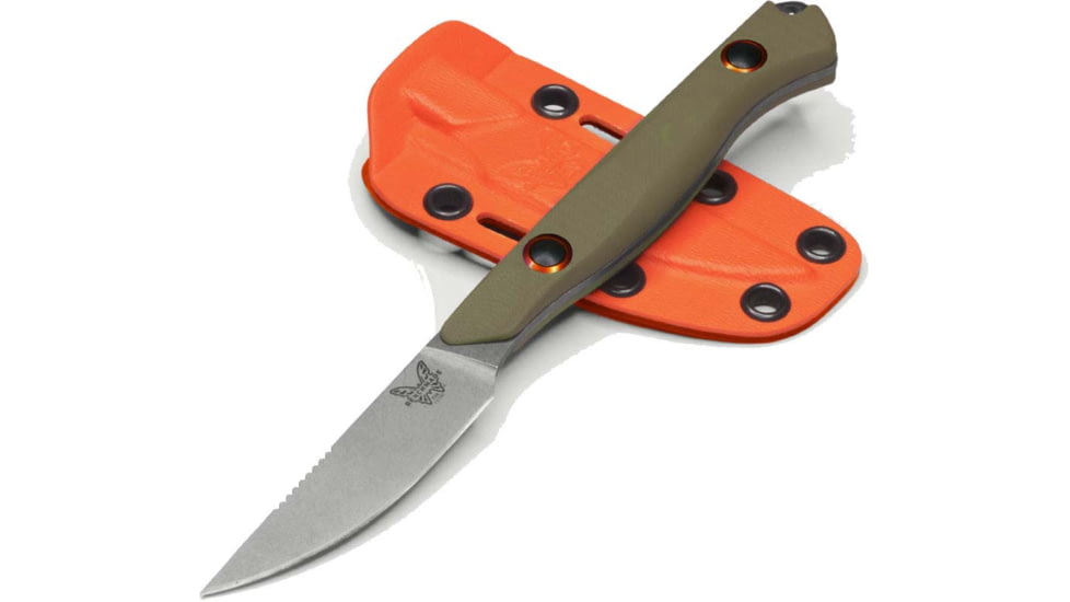 Benchmade 15700-01 Flyaway Fixed Blade Knives, 2.7 in, CPM-S90V Steel, Hunting, OD Green Handle, 15700-01