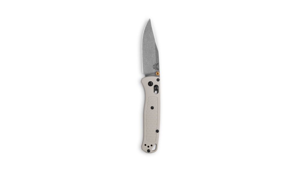 Benchmade 535 Model Folding Knives, 3.24 in, CPM-S30V Premium Steel, Folding Blade, Grivory Handle, Stonewash/Tan, 7.46inch, 535-12