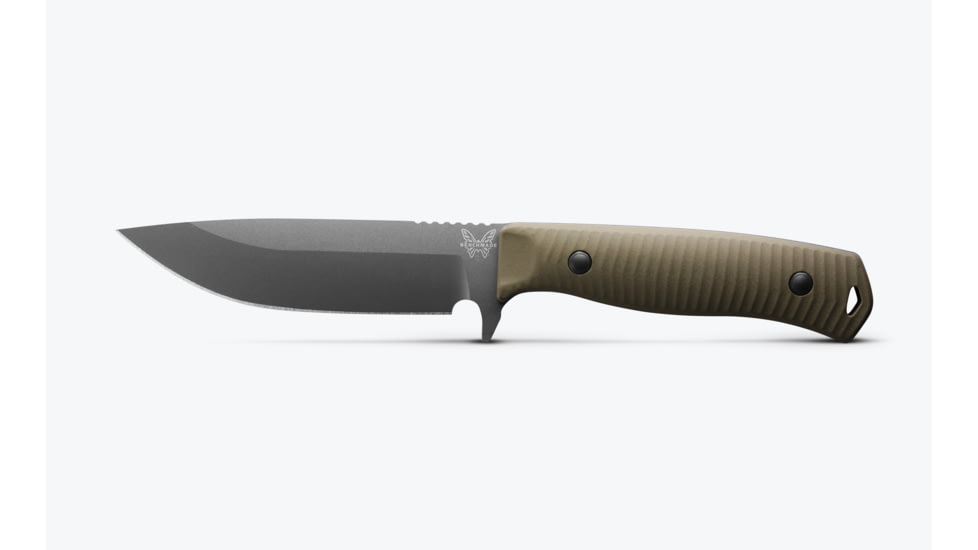 Benchmade Anonimus Fixed Blade Knife, 5in, CPM-Cru-Wear Tool Steel, Drop Point Blade, G10, OD Green Handle, 539GY