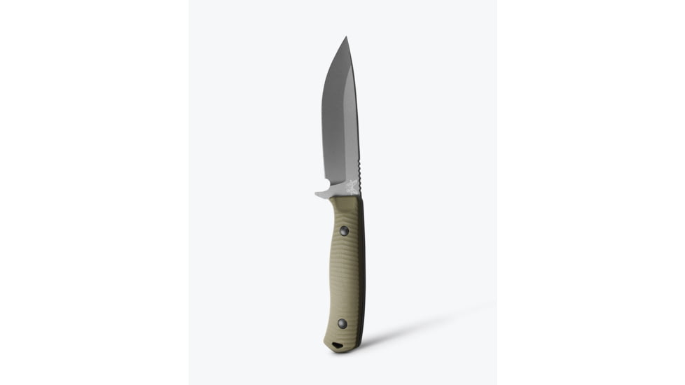 Benchmade Anonimus Fixed Blade Knife, 5in, CPM-Cru-Wear Tool Steel, Drop Point Blade, G10, OD Green Handle, 539GY