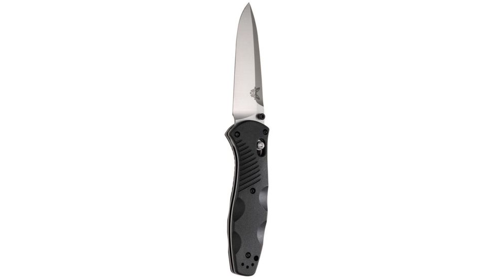 Benchmade Barrage Osborne Knife, Plain Edge Blade &amp; Black Handle 580