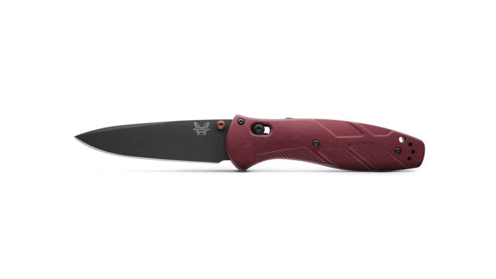 Benchmade Blue Class Osborne Barrage Folding Knife, 3.6in, CPM-S30V Stainless Steel, Richlite, Redstone, 581BK-04
