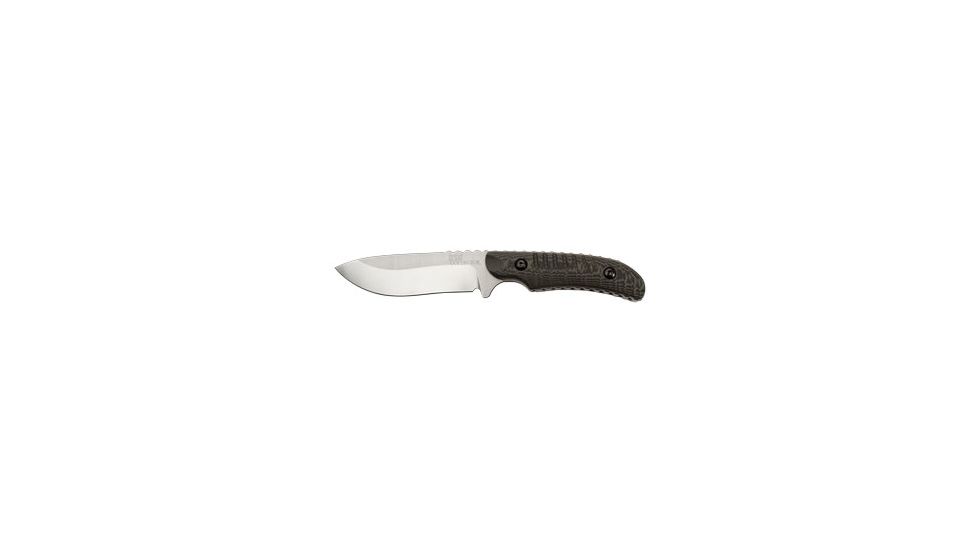 Benchmade Bone Collector Large Fixed Knife, Plain Edge, Green+Black Handle 15005-1