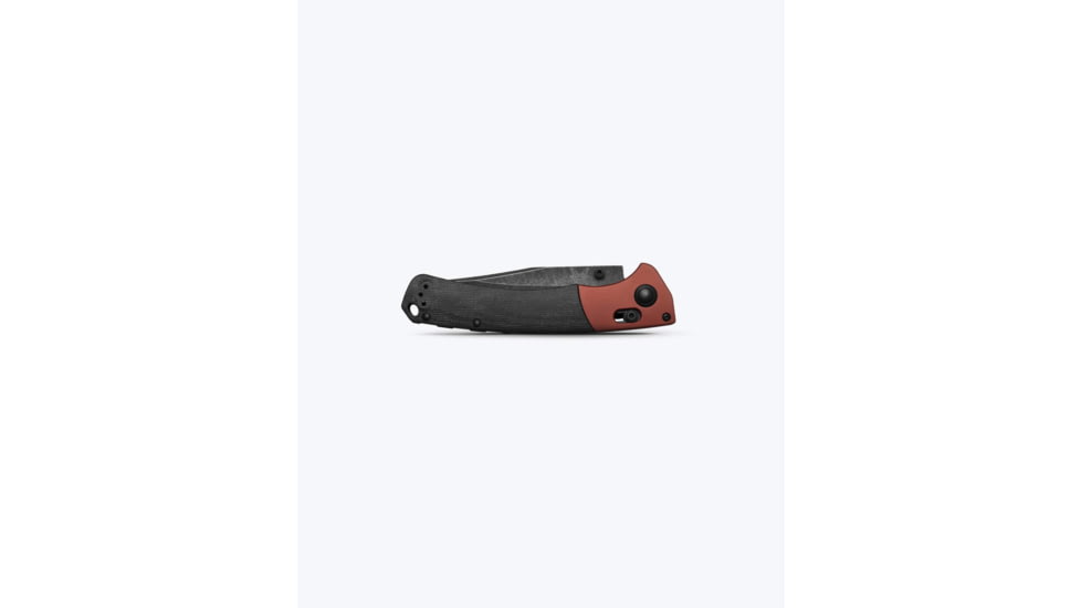 Benchmade Crooked River Folding Knife, 4 in, CPM MagnaCut Stainless Steel, Clip Point, 6061-T6 Aluminum, Burnt Copper/ Black, 15080BK-04