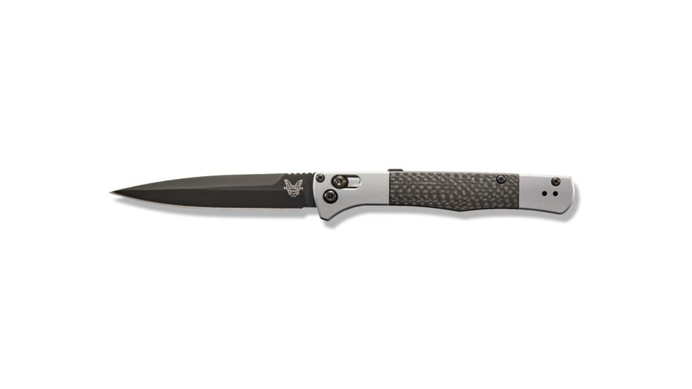 Benchmade Fact Auto Axis Automatic Folding Knife, 3.95in CPM-S90V Super Premium Stainless Steel Spear Point Blade, 6061-T6 Aircraft Aluminum Handle, 4170BK