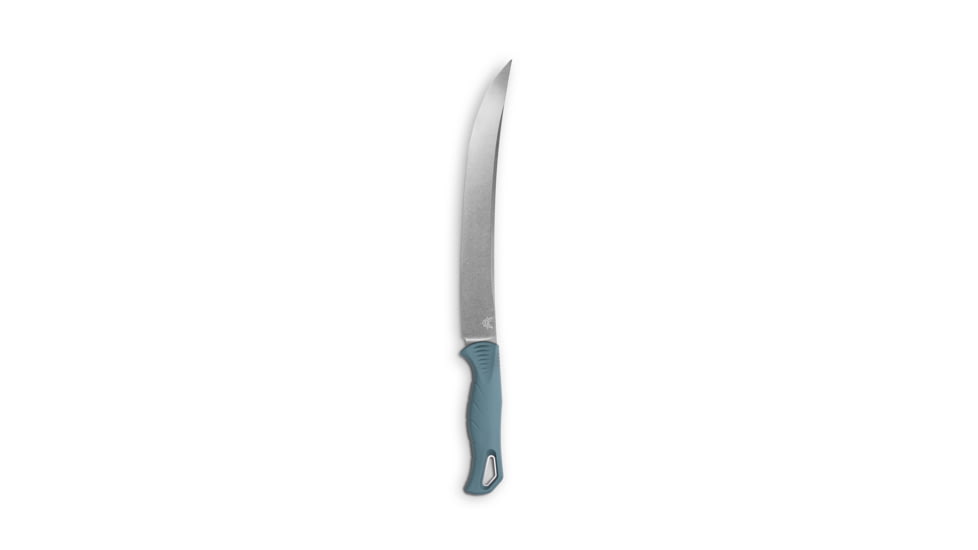 Benchmade Fishcrafter Fixed Blade Knife, 9.05in, CPM-MagnaCut, Depth Blue, 18020