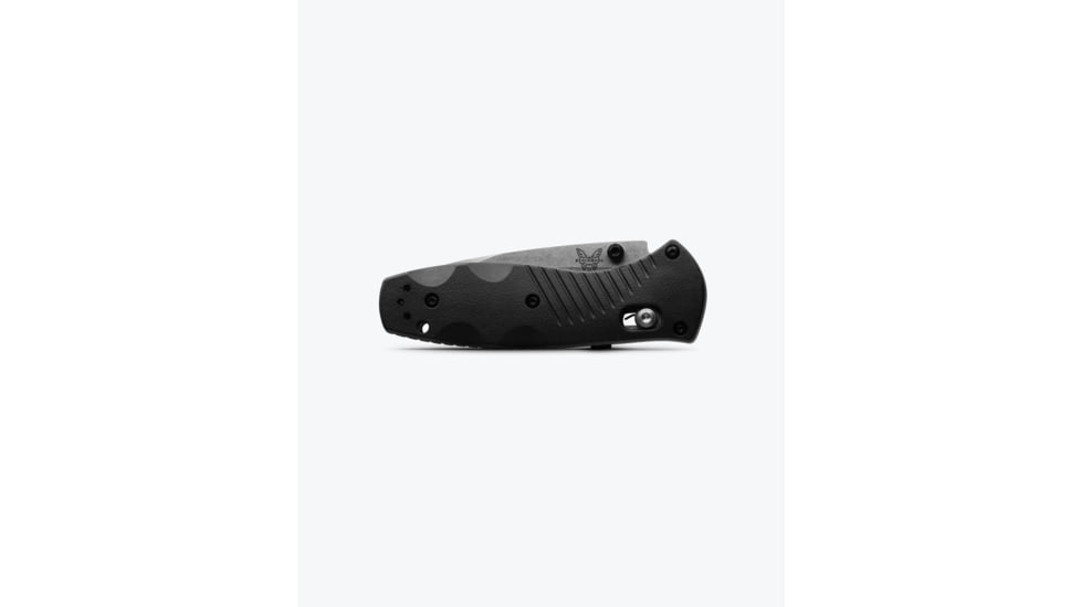 Benchmade Mini-Barrage Folding Knife, Plain Edge, Satin Blade 585