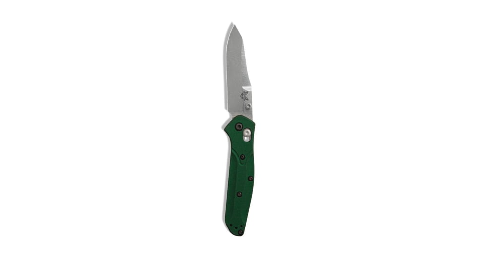 Benchmade Mini Osborne Axis Folding Knife, 2.92in CPM-S30V Stainless Steel Reverse Tanto Blade, 6061-T6 Billet aluminum Handle, 945