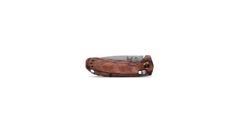 Benchmade North Fork Folding Knife, 2.97in, CPM-S30V Premium Stainless Steel, Wood, 15032