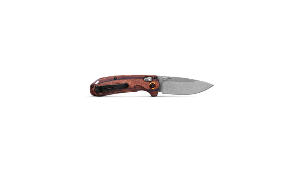 Benchmade North Fork Folding Knife, 2.97in, CPM-S30V Premium Stainless Steel, Wood, 15032