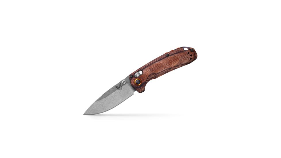 Benchmade North Fork Folding Knife, 2.97in, CPM-S30V Premium Stainless Steel, Wood, 15032
