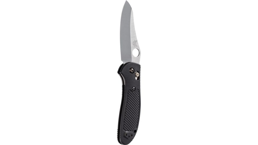 Benchmade 550-S30v Griptilian Fold Knife w/ Hole, Axis, Black, 550-S30V
