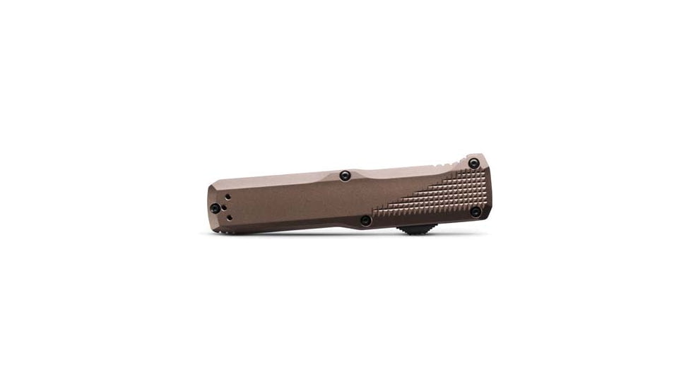 Benchmade 4600 Phaeton Automatic Folding Knife, 3.45 in, CPM-S30V, Clip-Point, OD Green Handle, 4600DLC-1
