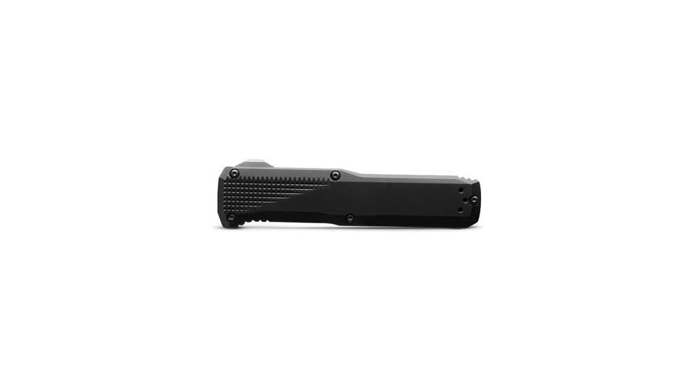 Benchmade 4600 Phaeton Automatic Folding Knife, 3.45 in, CPM-S30V, Clip-Point, Black Anodized Handle, 4600DLC