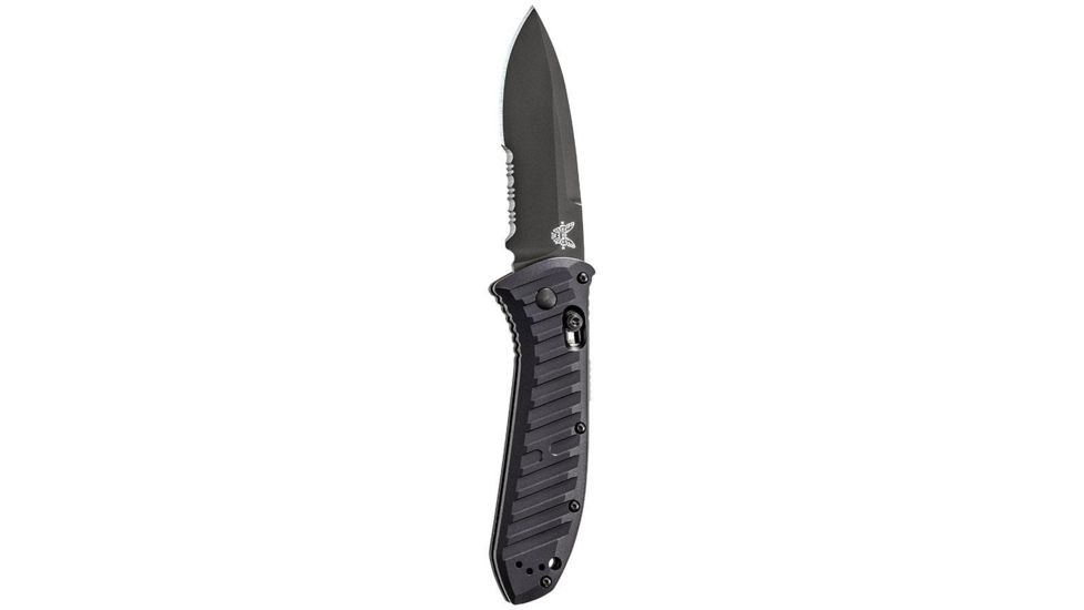 Benchmade PRESIDIO II, AUTO AXIS - Serated, Black, 5700SBK