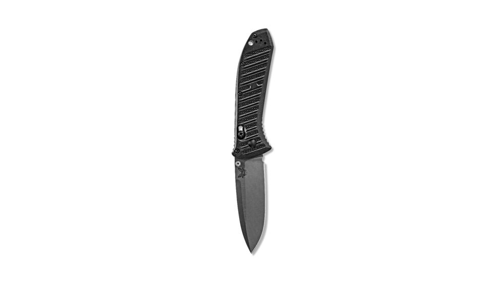Benchmade Presidio II Folding Knife, 3.72in, CPM-S30V Stainless Steel, Drop Point Blade, molded CF-Elite, Black Handle, 570-1