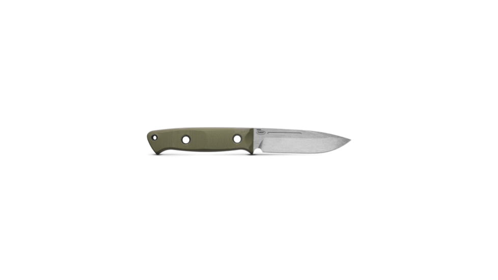 Benchmade Sibert Bushcrafter Fixed Blade Knife, 4.38in, CPM-S30V Super Premium Stainless Steel, Green, 163-1