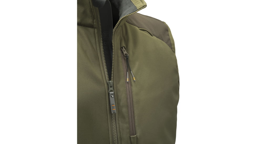Beretta BUTTE SOFTSHELL VEST BROWN BARK/MOSS MED 8313FED2