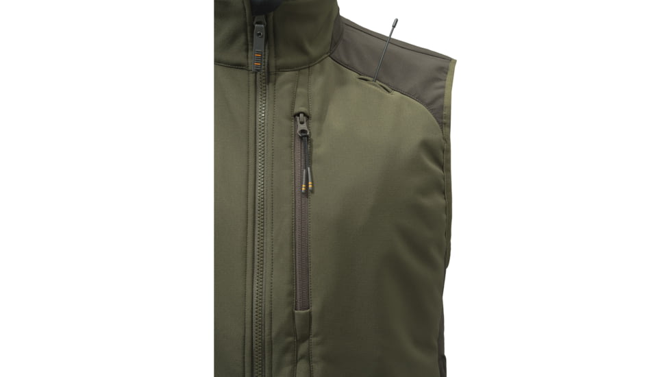 Beretta BUTTE SOFTSHELL VEST BROWN BARK/MOSS MED 8313FED2