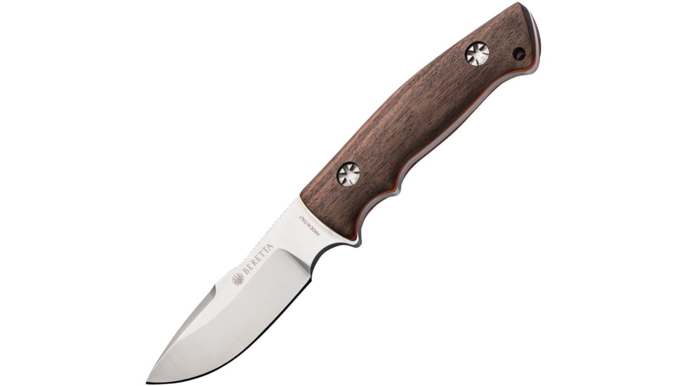 Beretta Eland Fixed Blade Knife, 3.75in, 440 Stainless, Walnut Handle, CO181A273508B4
