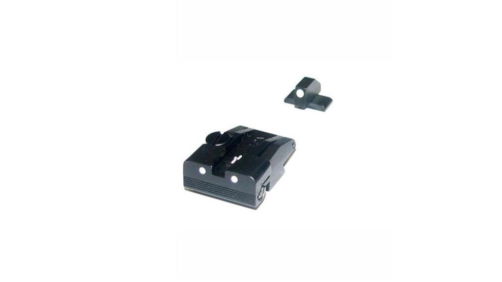Beretta Pistol Sight, PX4 Series, Adjustable Rear and Front Sight, Black, E00457