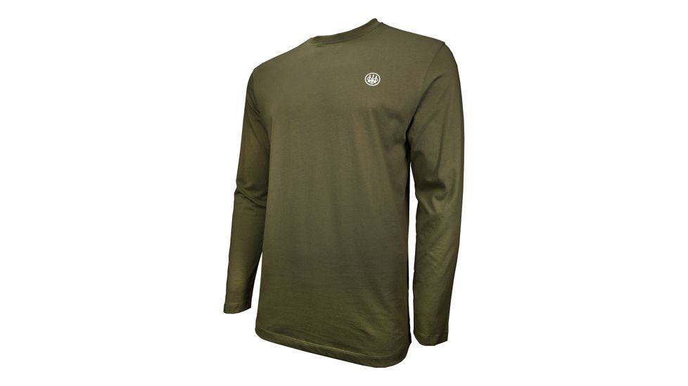 Beretta T-shirt Long Sleeve Usa Logo 2x-large Od Green