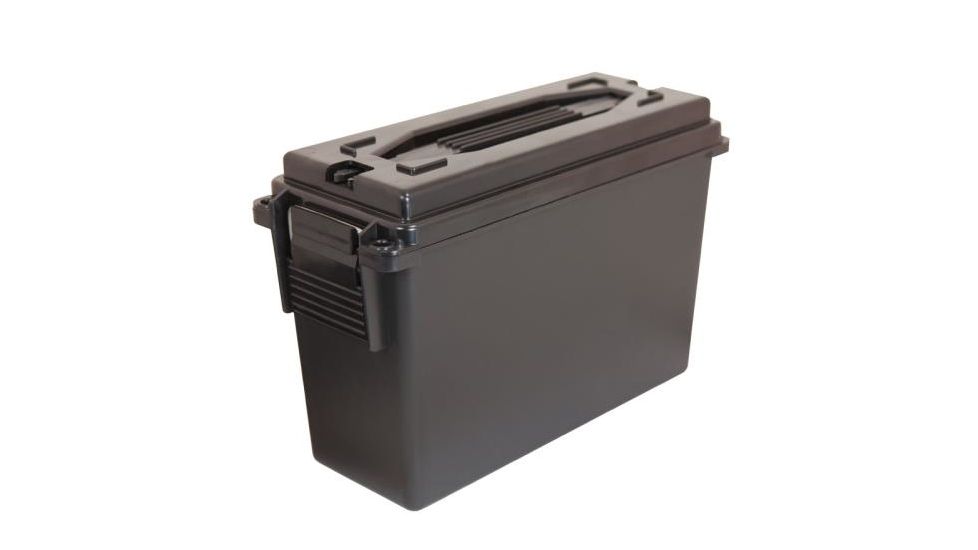 BERRYS 30 CAL PLASTIC AMMO CAN, BLACK, 12887