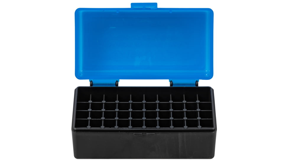 Berrys 44661 405 Ammo Box 223 Rem,5.56x45mm NATO 50rd Blue Lid W/Black Bottom