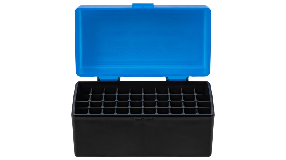 Berrys 82467 409 Ammo Box 308 Win,243 Win 50rd Blue Lid W/Black Bottom