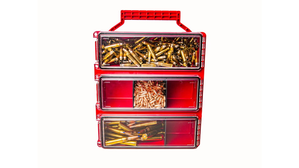 Berrys Bullets Berrys TriCan Ammo Can - Red, CAPBTRICANR