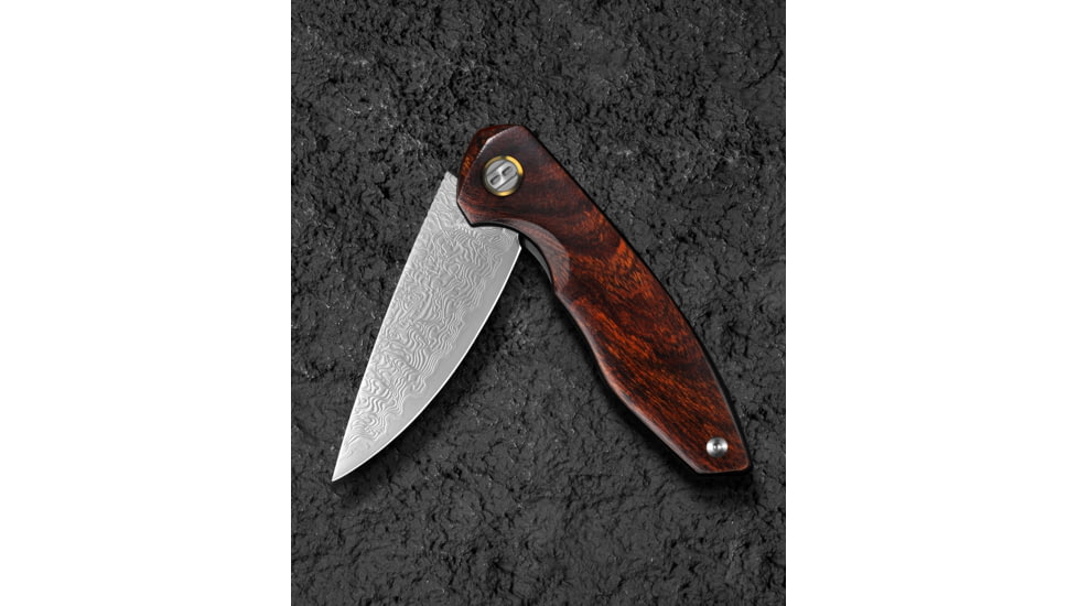 Bestech Knives Bambi Linerlock Ironwood BTKL08F