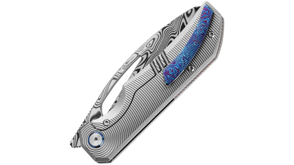 Bestech Knives Taipan Framelock Ti/Damascus, BTKT2503G