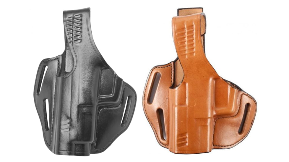 Bianchi 17A, 17B and 17C Piranha Holsters Model 77 for Springfield XD-45 (3, 4, 5 in), Black, Tan