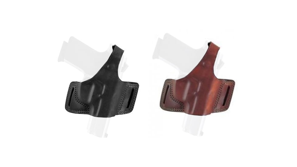 Bianchi 5 Black Widow Holsters, Black, Tan