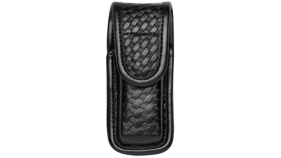 Bianchi 7903 Single Mag/Knife Pouch - Plain Black, Hidden 22930