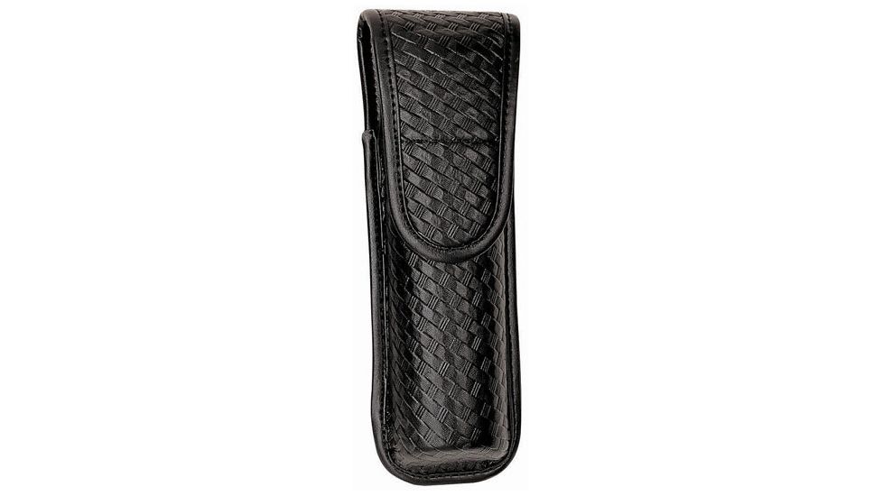 Bianchi 7911 Covered Compact Light Pouch - Plain Black, Chrome 22242